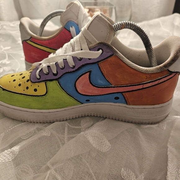 Mens Custom drip  Air Force 1 size 7.5 - Picture 15 of 16